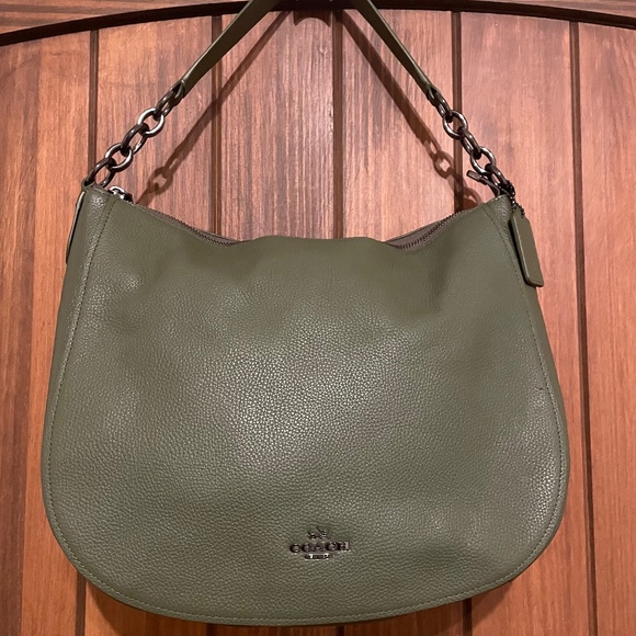 Coach Chelsea hobo 32 pebble leather bag - Picture 1 of 9